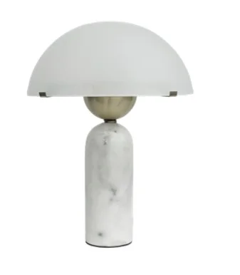 Marble Dome Table Lamp